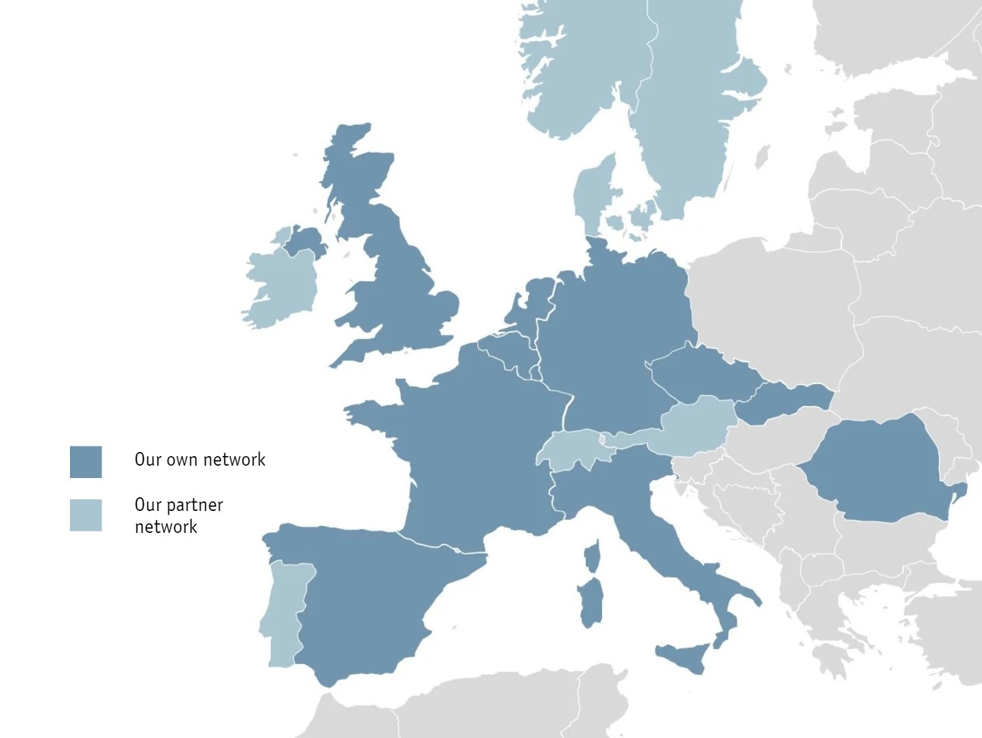 Eurotranspharma European presence Map 2024